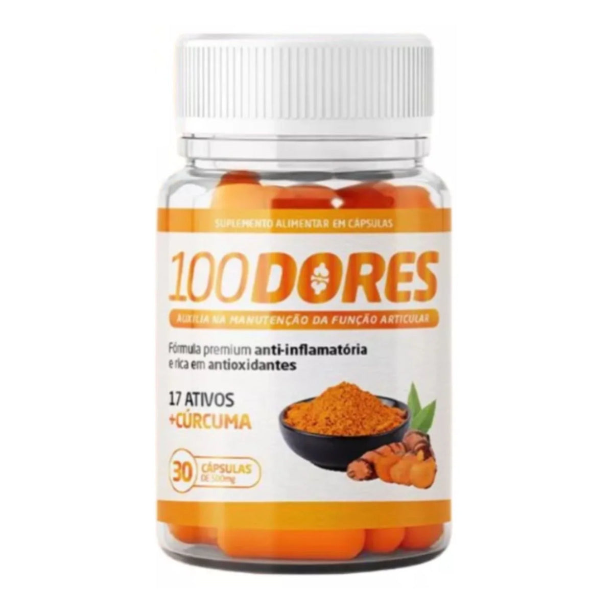 100 Dores – Suplemento Natural para Suporte das Articulações